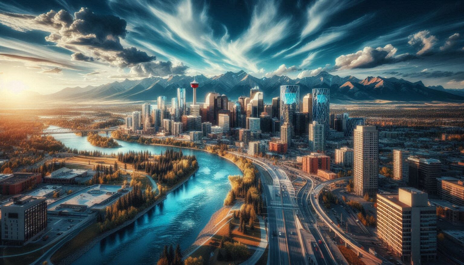 Best IPTV Service In Edmonton Alberta 2026 IPTVStore Iptv Calgary Skyline 1536x878 
