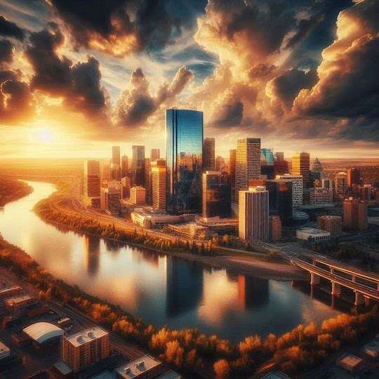 Edmonton skyline - IPTV Edmonton service