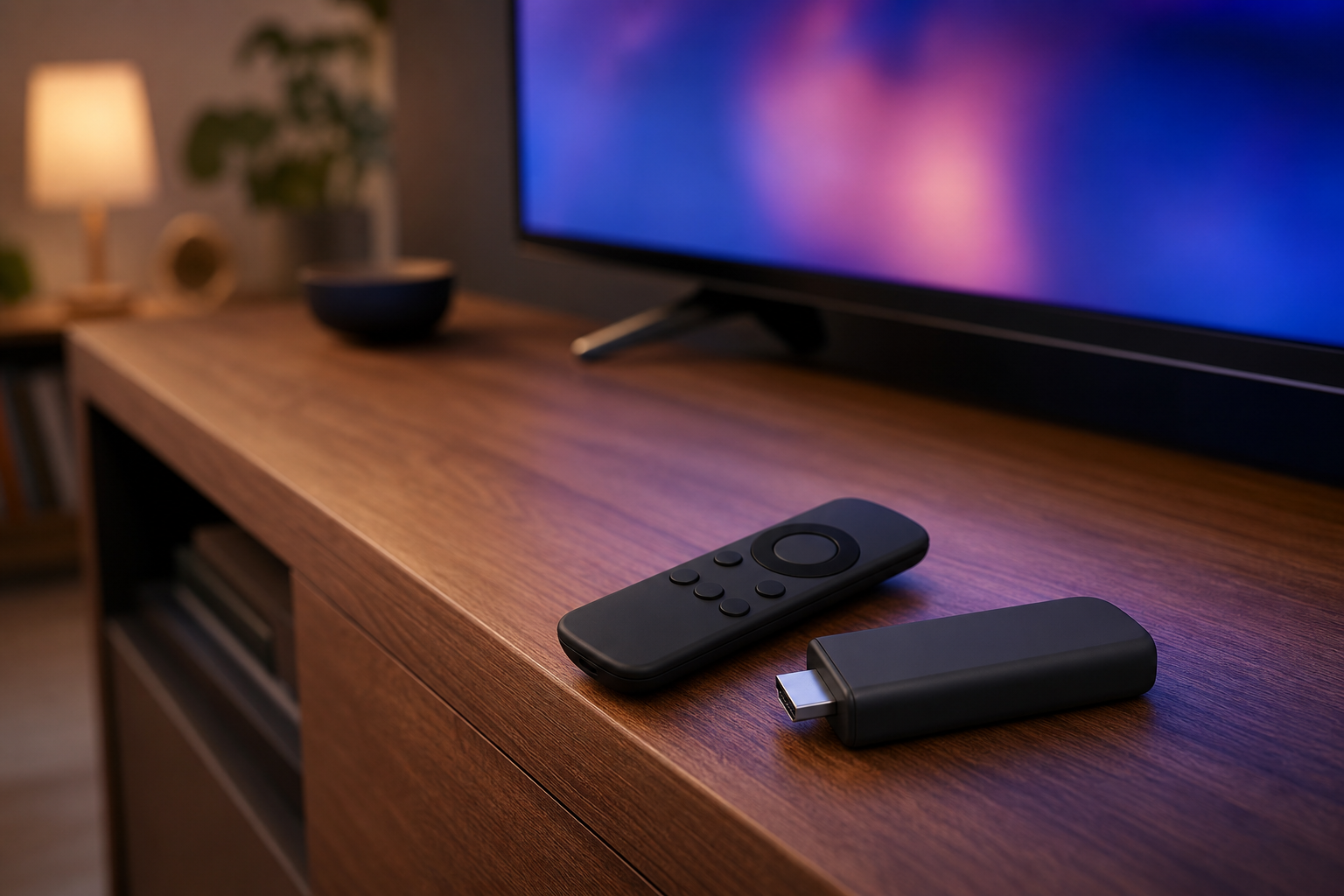 Firestick streaming stick ready after you buy IPTV in Canada